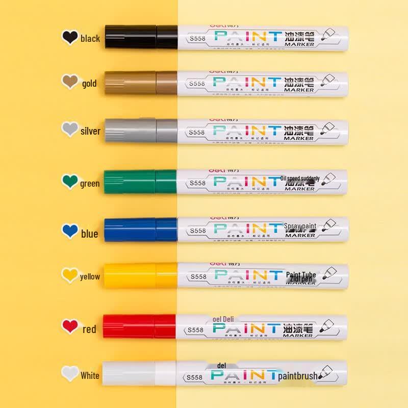Deli Industrial Oil-Based Paint Marker Pen