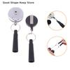 Daily Retractable Pen Cap Pull Keychain Holder Reel Carpenter Pencils Anti Lost Rope Camping Heavy Duty Key Ring Chain Belt Clip