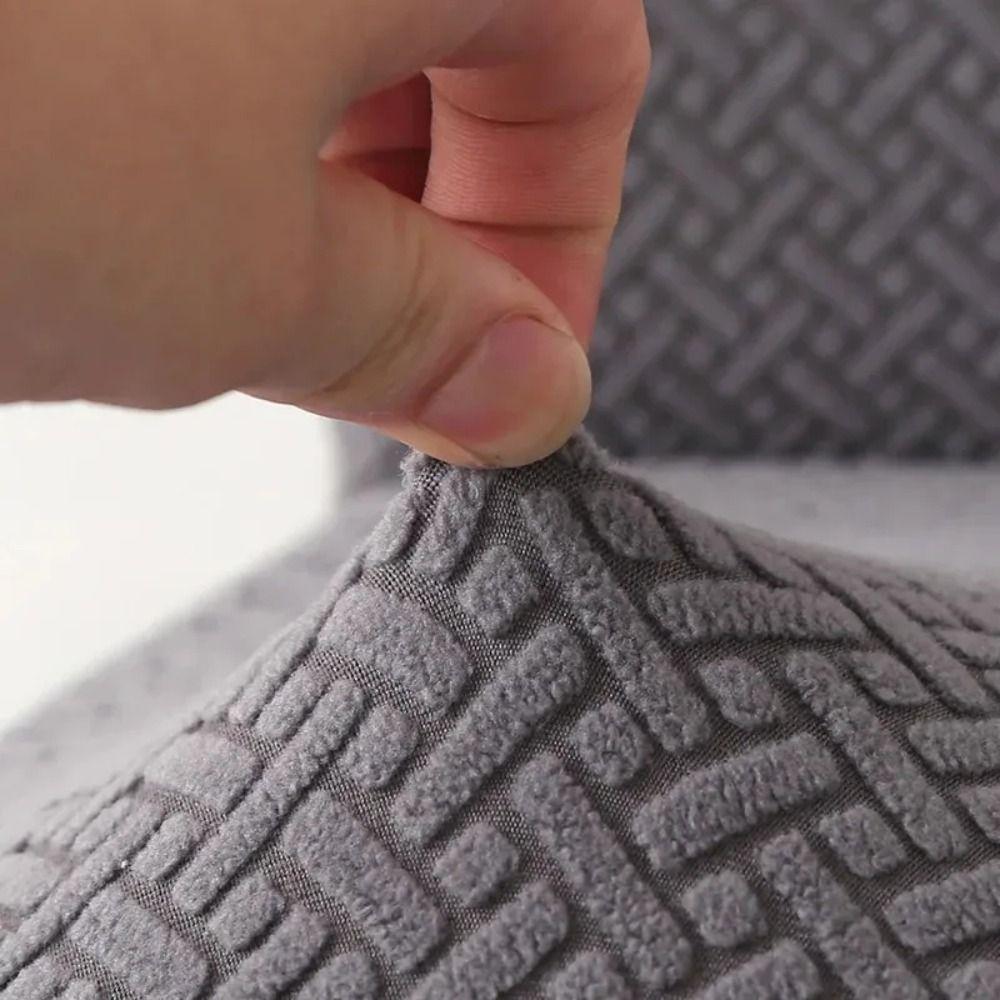 Dustproof Seat Seatch Elastic Chair Slipcover Protector  for Height 47-60cm Armless-chair