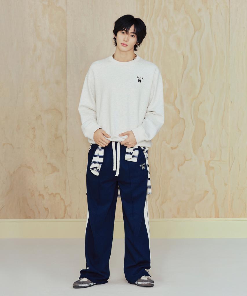 Seteo Lawton Lining Track Pants Navy