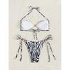 Sexy Print Two Piece Bikini Set Swimsuit Suit Summer New Women's Swimwear Bathing Biquini Suit