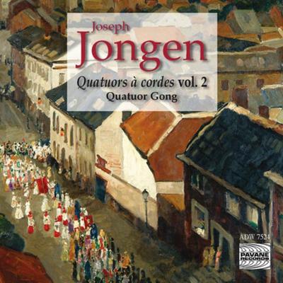 CD JOSEPH JONGEN, GONG QUARTET - String Quartets Vol.2 ADW7524 Europe Classical Used