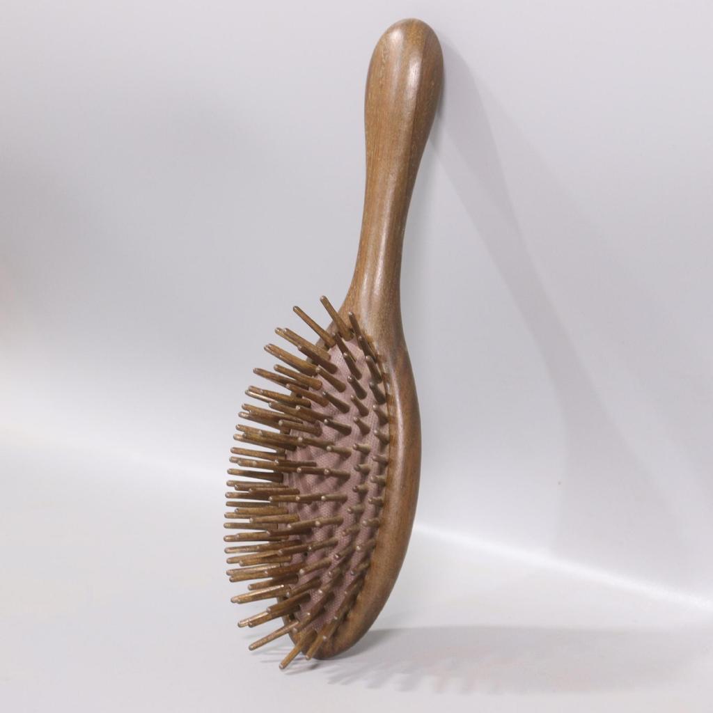 Sandalwood Air Cushion Comb Women's Home Shunfa Head Scalp Meridian Massage Comb Hair Therapy Unclogging Portable Airbag Comb