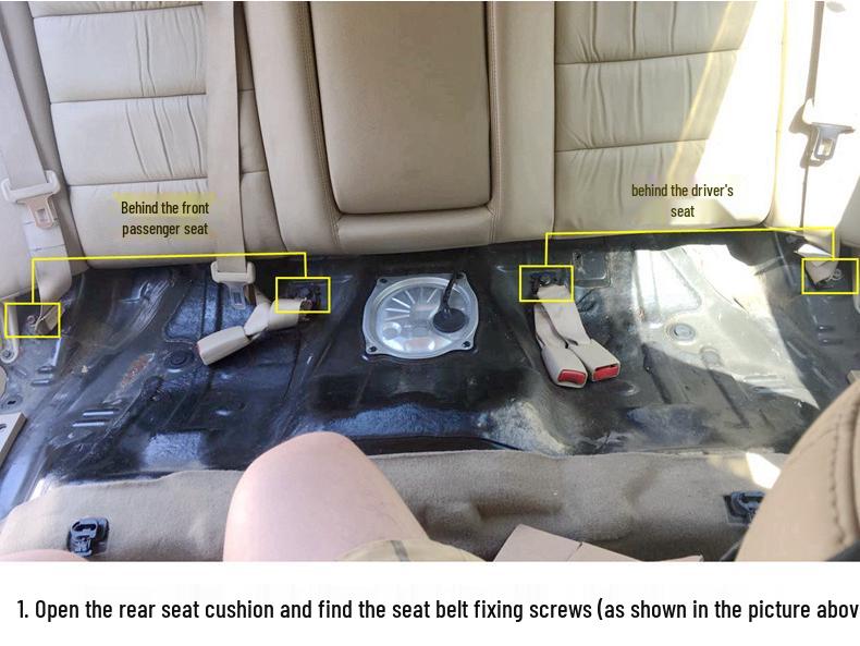 Honda Accord ISOFIX Child Seat Adapter: Safety Seat Fixing Bracket