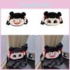 Nezha Laughing Cute And Big Eyed Expression Cartoon Embroidery Plush Backpack