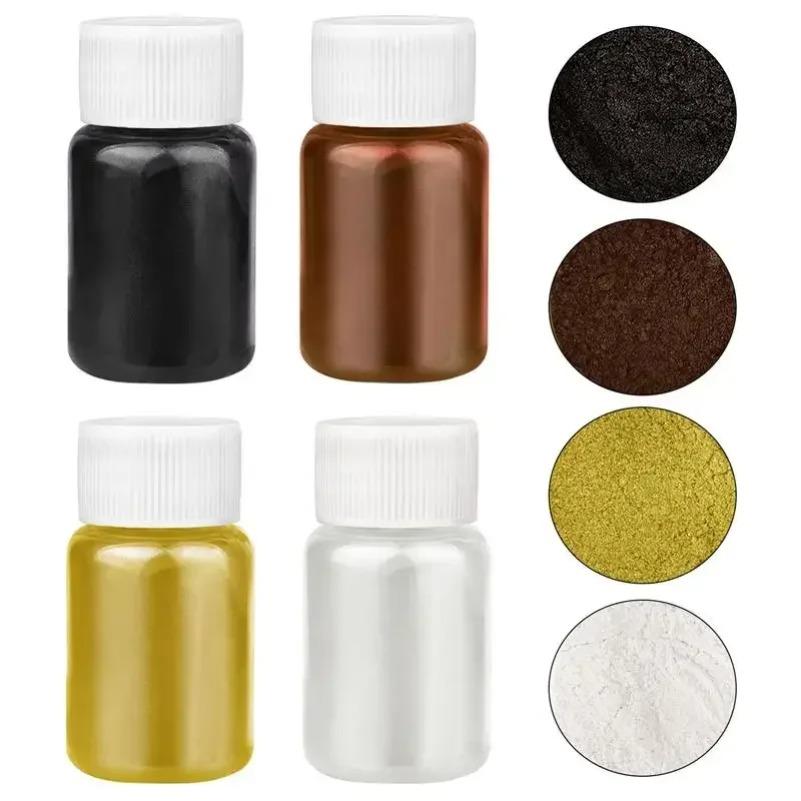 24 Colors 15g Mica Pearl Powder for Epoxy Resin, Soap, Candle, and Jewelry Crafting – Natural Pigment Dye for DIY Projects