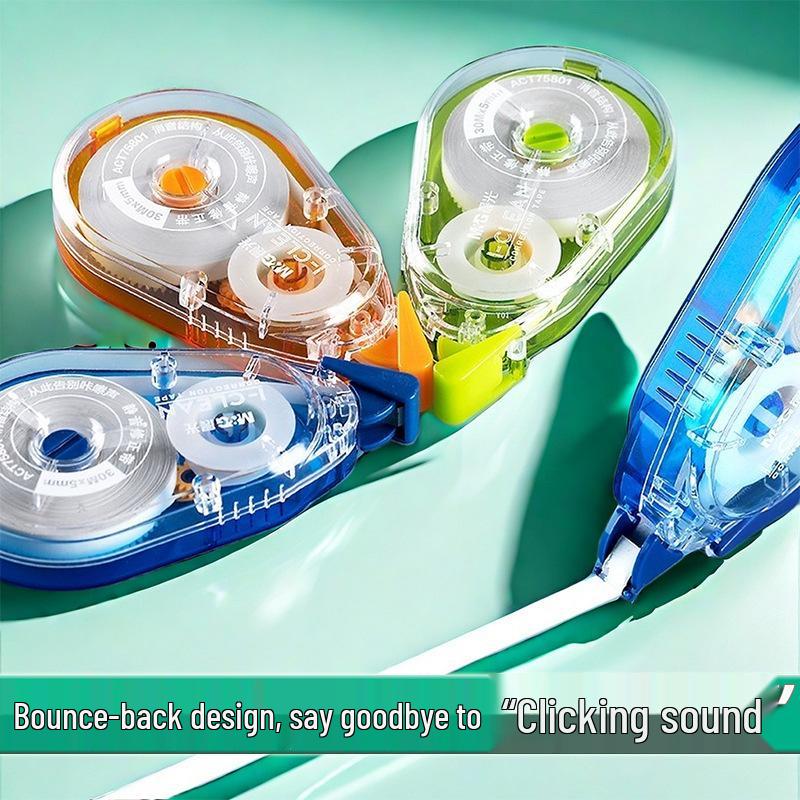 Morning Light Large Capacity Silent Correction Tape for Continuous Student Use