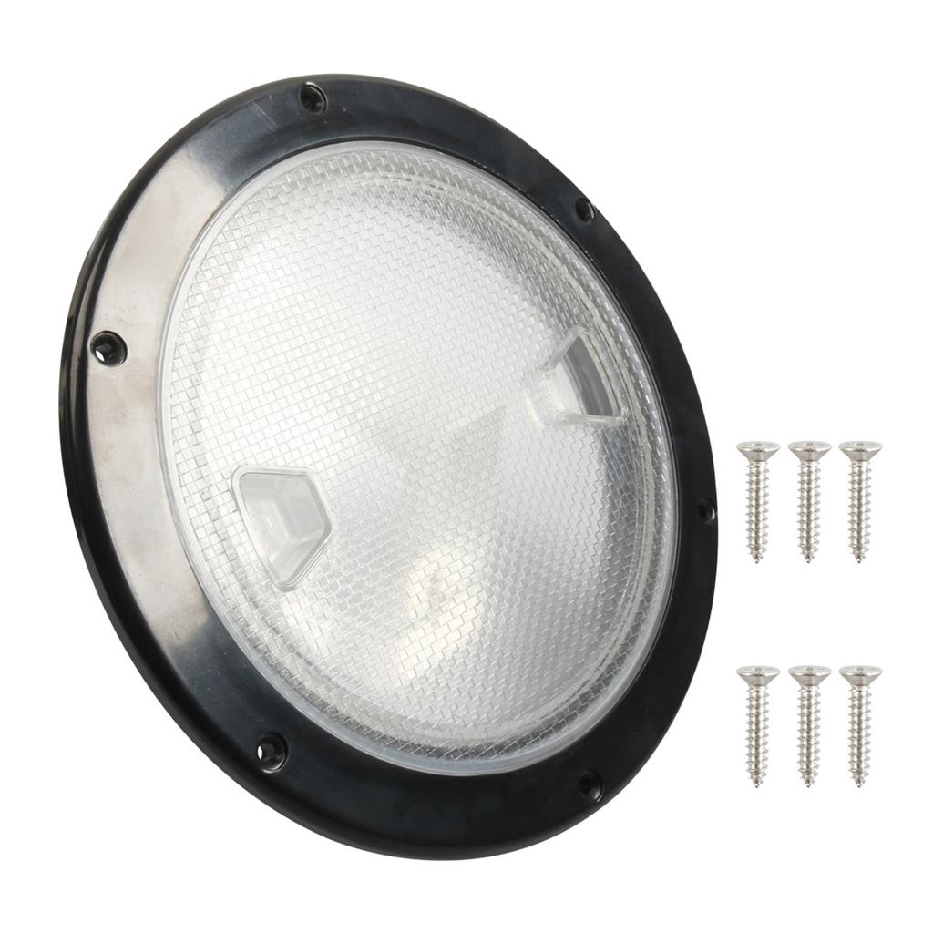 Rotating Lock 8 Inch Round Deck Inspection Access Hatches Cover ABS Material UV Resistant Suitable For Boats And Campers