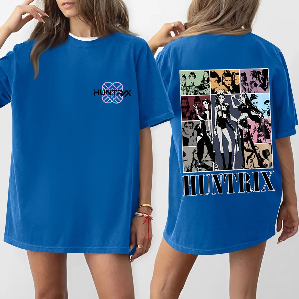 Women's Round Neck Printed Short-sleeved T-shirt Top