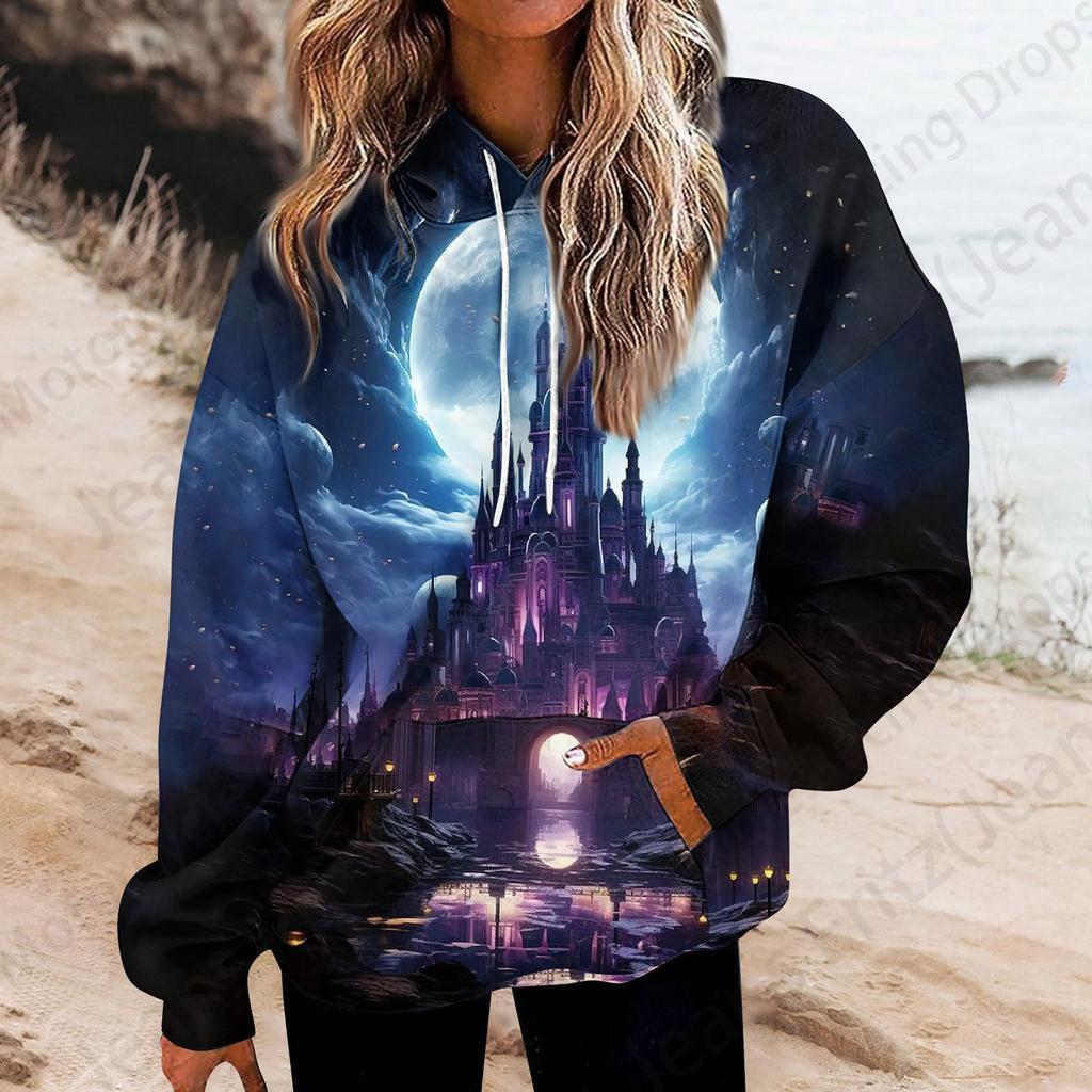Happy Halloween 3d Print Hoodie Women Fashion Oversized Hoodies Women Sweats Halloween Hoodie Sweatshirt Women Tracksuits Coat