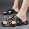 Sandals in large size  summer beach shoes, cool slippers wear-resistant and non slip, casual and fashionable air cushioned shoes