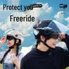 3C Certified Summer Electric Motorcycle Helmet: Sun Protection, Safety, Universal Fit for Men and Women