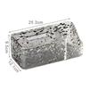 Living Room Desktop Tissue Box Water Ripple Clear Plastic Tissue Storage Box Multifunction Remote Control Holder Tissue Box