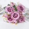 Künstliche Blumen Fälschung Seidenpfingstrosen Vasen Haus Zimmer Kranz Dekoration Scrapbooking Festival Girlande Hochzeitsstrauß Zubehör