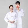 Chef Shirt Embroidery Oil-proof Anti-Pilling Delicate Adults Universal Uniform Coat for Canteen