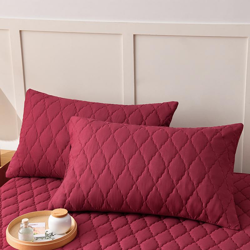 Waterproof Pillowcase Anti Stain Machine Washable Pillow Cover Bedroom Decoration Suitable For With Children And Pets