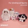 Lifelike Plush Cat Toy With Soft Polyester Fiber Filling For Kids And Collectors