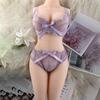 62cm*7.5kg 3D Silicone Sex Doll TPE Sexy Cleavage Vagina Love Anal Love Adult Sex Toys for Men Liquid Silicone Filled In The Chest Feel Softer
