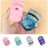 Professional ABS Eyelash Curler Silicone Mini Eyelash Curling Clip Multicolor False Eyelashes Auxiliary Beauty