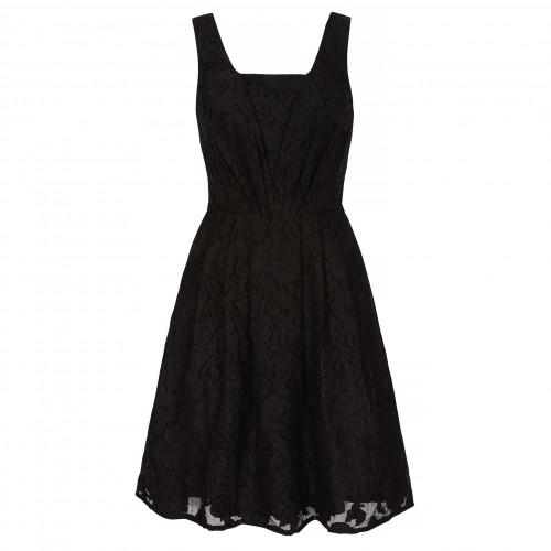 Yumi Damen-/Damenkleid aus Jacquard-Organza