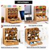 With Drawer Desktop Stationary Box Multi-Functional Desktop Organizer Pen Holder Box  Stationery