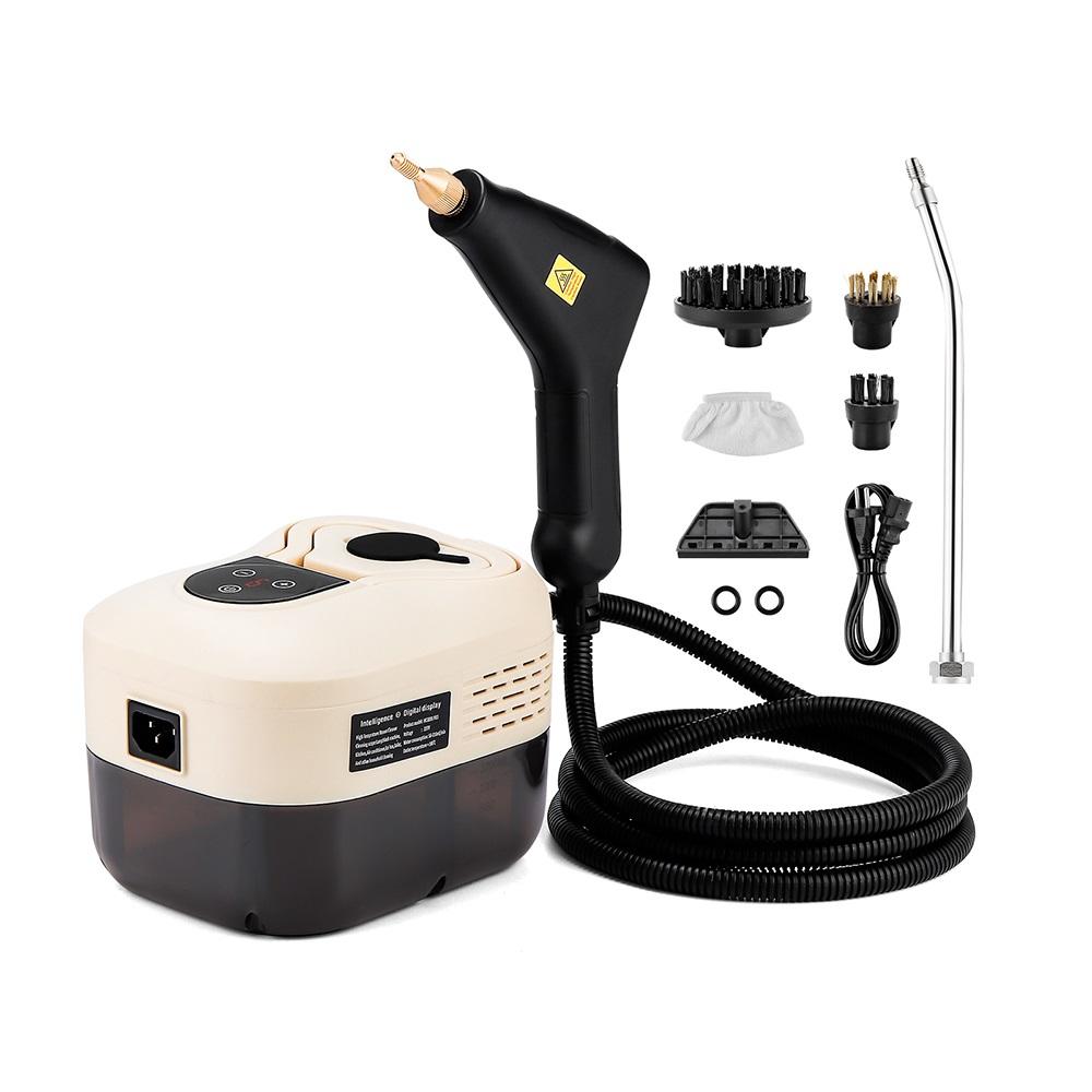 

High Pressure Steam Cleaner High Temperature Sterilization Air Conditioner Kitchen Hood Car Steam Clean Machine US&Other жёлтый
