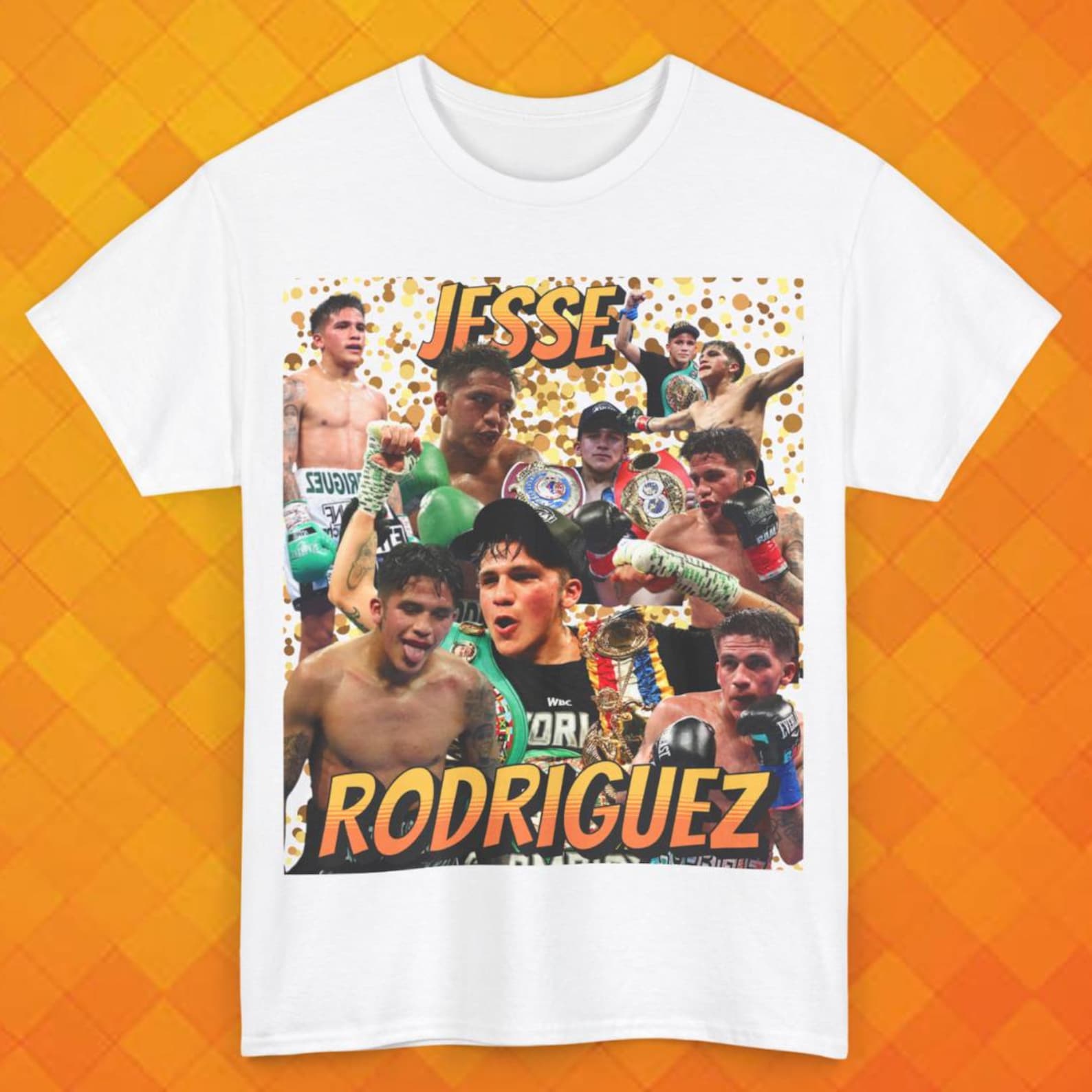 Jesse Bam Rodriguez Graphic Tee, Unisex T-Shirt for Boxing Fans | Casual Wear | Haitchshop 2XL