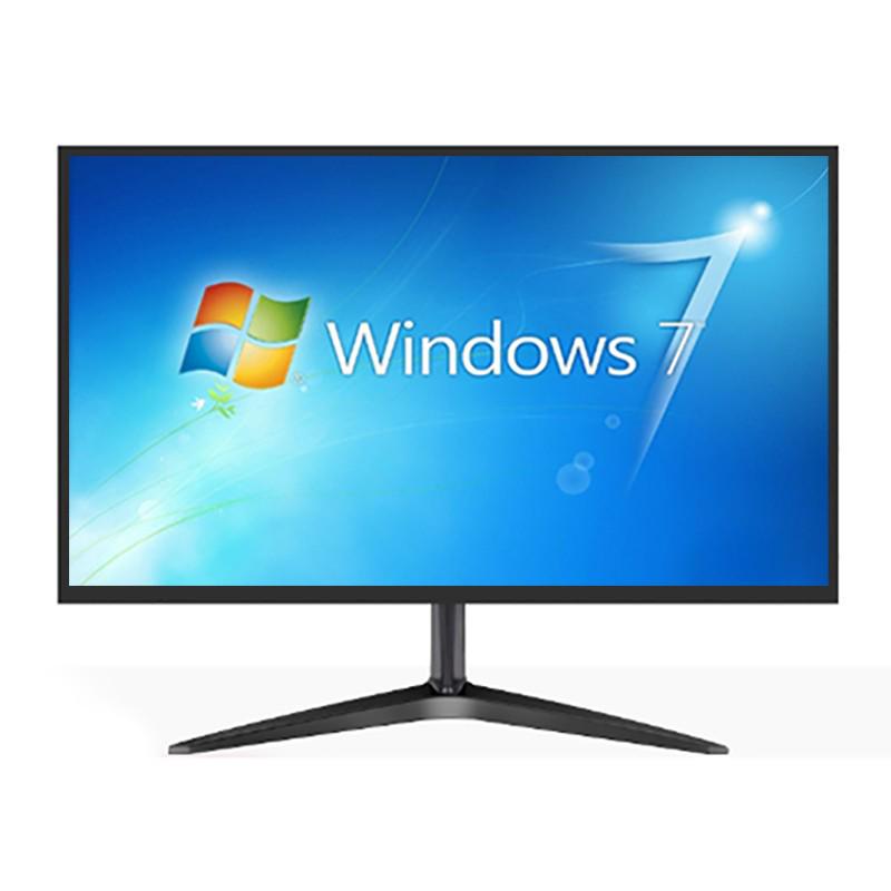 Frameless LED Computer Monitor: 19-27 Inch, Flat & Curved HD LCD Screen