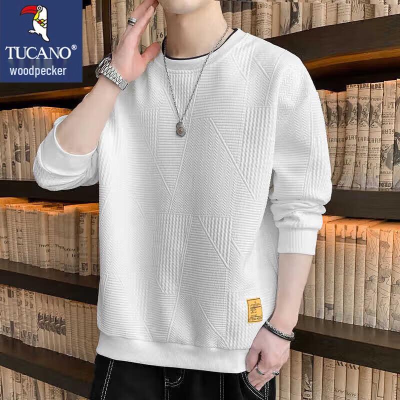 TUCANO Men's Long Sleeve Solid Crewneck Base Shirt