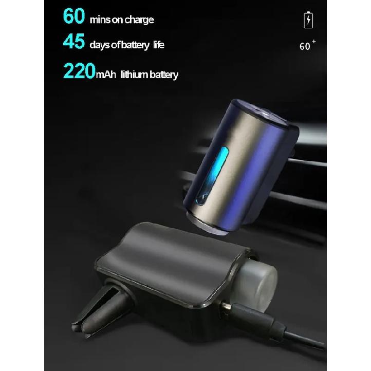 Car Air Freshener 8 mix scents Electric Auto Aroma Diffuser Good Smell Air Vent Outlet Diffuser Essential Oil Refill Set Kits