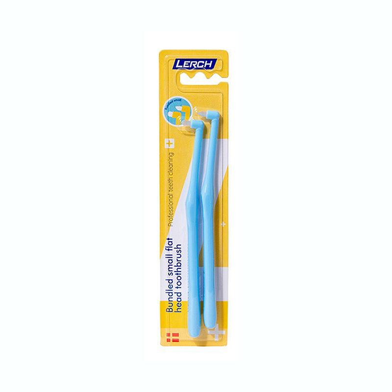Small Head Single-Beam Teeth Cleaning Toothbrush Interdental Brush Soft Hair Implant Adult Oral Care Tools Deep Oral Cleaning