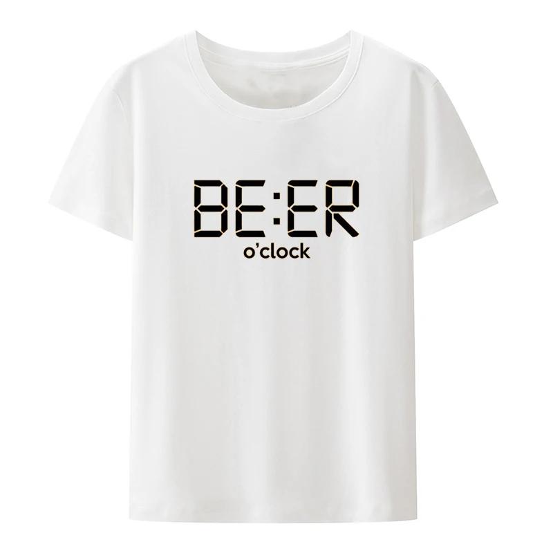 The Beers Graphic Printed Funny Tee T Shirt for Men Clothing Comfortable Breathable T-shirts Camisetas Camisa Loose Novelty Cool