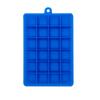 24-Compartment Food-Grade Silicone Ice Cube Tray with Lid - Easy Release Square Ice Mold