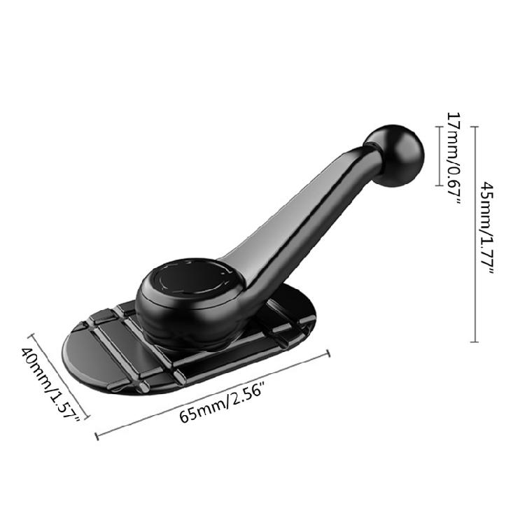 Car Dashboard Mobile Phone Holder Base Universal 17mm Ball Head Phone Stand