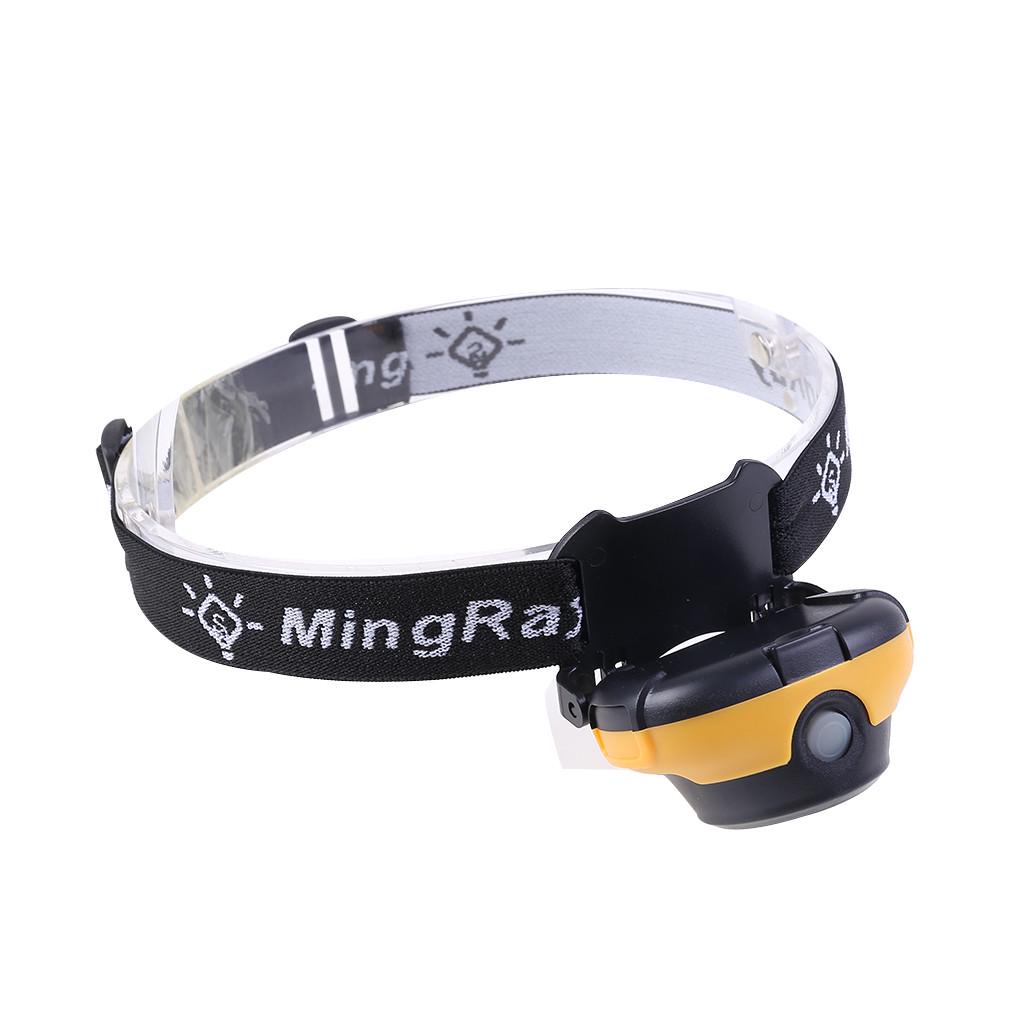 COB LED Headlamp 3-mode Headlight AAA Outdoor Fishing Head Torch Light Lamp
