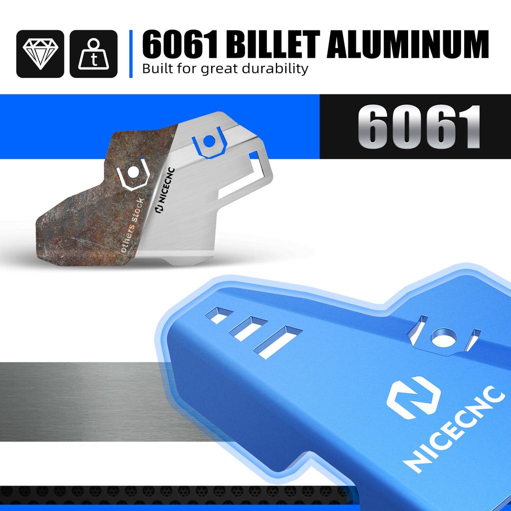 NICECNC For Yamaha YZ 250 1999-2024 YZ450F YZ125 YZ250F WR250F WR450F YZ125X YZ250X Rear Brake Master Cylinder Guard Cover Parts