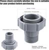 Coleman Pool Drain Hose Connector for 1.5" Hoses (P6D1420)