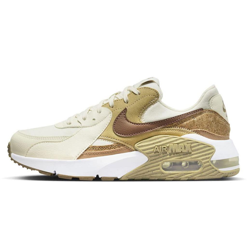 Air Max Excee W AIR MAX EXCEE Nike Japan Authentic Product [Nike] White/Beige/Brown DJ1975-001 25.0cm