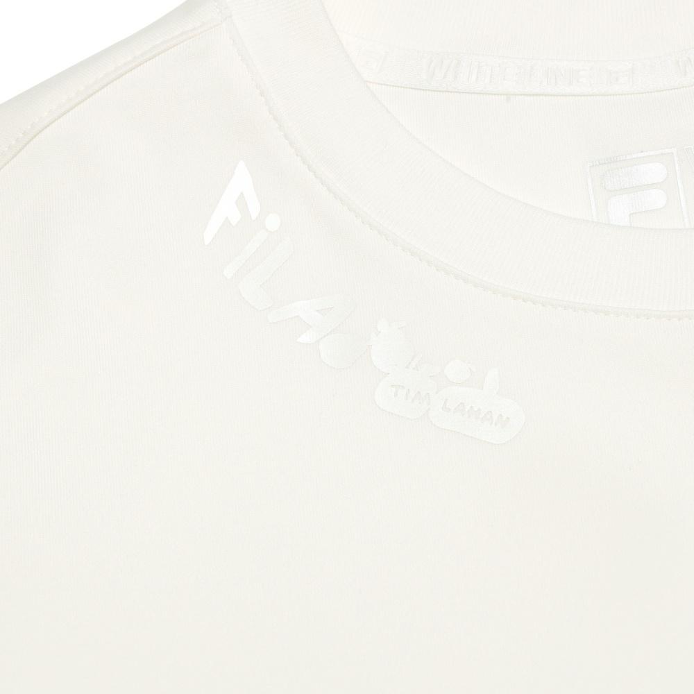 New FILA ORIGINALE T Shirt Women's Steam White F51W529111FIV