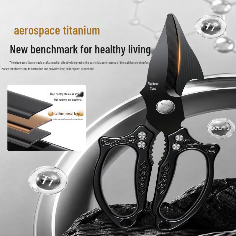 Shibazizuo Heavy-Duty Multi-Purpose Kitchen Scissors