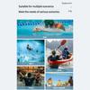 Multifunctional Diving Bag Fabric Texture for Snorkeling Equipment Water Resistant Fabric Wide Mouth Design