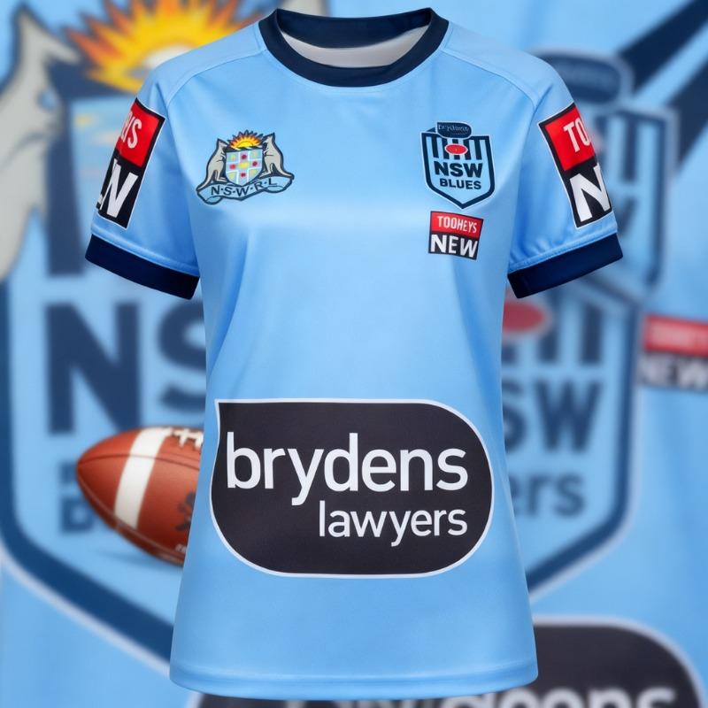 2026 Summer Men's New NSW Blues Football Training Jersey for Both