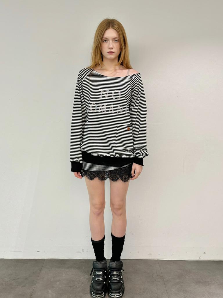Hety Mini Houndstooth Rose Skirt (Multi)