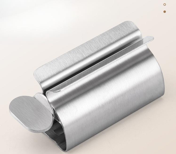 Household Stainless Steel Toothpaste Squeezer, A Manual Rotating Tool for Squeezing Rotten Toothpaste