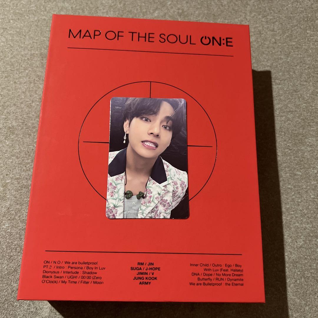 

[USED] BTS MOS ON:E DVD Random Trading Cards V Taehyung Official