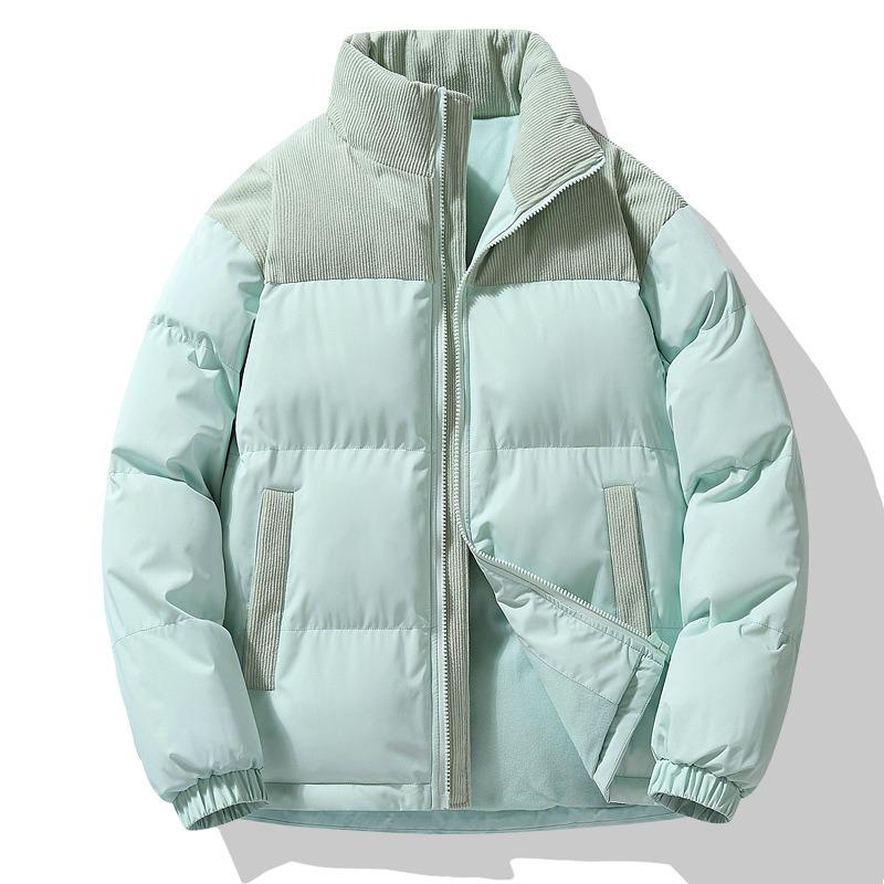 A New Style of Cotton-padded Winter Jacket with Added Fleece and Thickened Warmth