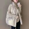 Daunen-Baumwollweste für Damen Herbst Winter Leichte Weste Lässige Lockere Jacken Mäntel Damen Mode Ärmellose Parkas