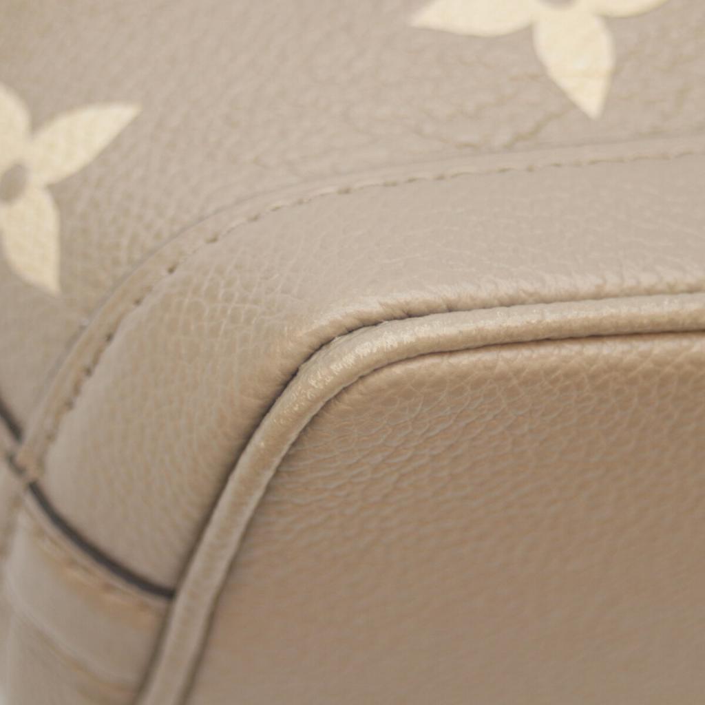 Louis Vuitton M46291 Tourtrell Szary, Kremowy Dwukolorowy Monogram En Plant Nano Noe Torba na ramię Monogram Ann Platt Używany