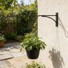 Portapiante Nero Tradizionale Per Uso Esterno Durevole Verniciato a Polvere Design Completa Vari Stili di Terrazza