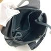 HERMES Valparaiso PM Tote Bag Flap Bag Hand Bag cotton / Leather Black